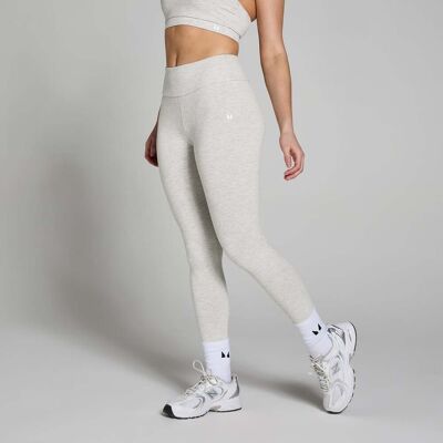 MP Ljusgrå melerat högmidjeleggings - Leggings MP Ljusgrå melerat högmidjeleggings - Leggings