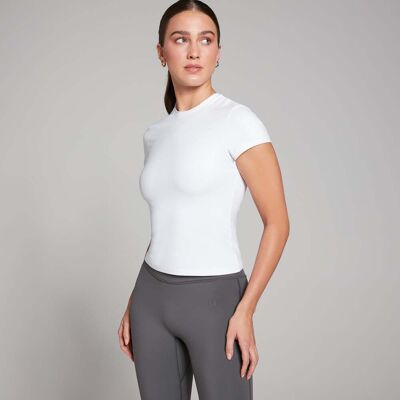 Tempo Dam T-shirt med kort ärm - Vit - S Tempo Dam T-shirt med kort ärm - Vit - S
