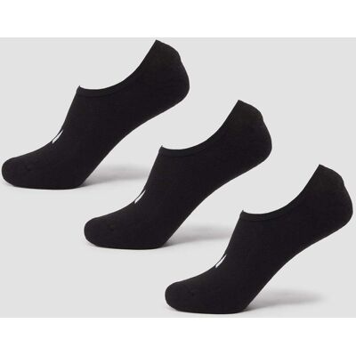 MP Unisex Invisible Socks (3 Pack) - Black - UK 6-8 MP Unisex Invisible Socks (3 Pack) - Black - UK 6-8