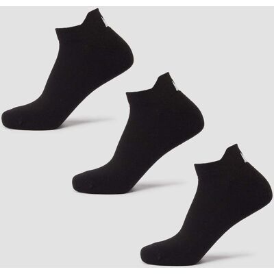 MP Unisex Trainer Socks (3-pack) - Svart - UK 6-8 MP Unisex Trainer Socks (3-pack) - Svart - UK 6-8
