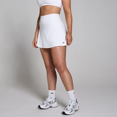 Tempo MP Skort - Vit - Hög midja - Sportkläder Tempo MP Skort - Vit - Hög midja - Sportkläder