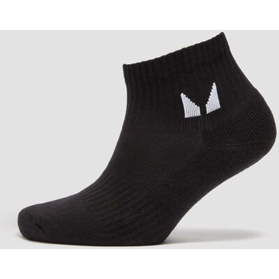 MP Unisex Ankle Socks (1 Pack) - Black - UK 12-14 MP Unisex Ankle Socks (1 Pack) - Black - UK 12-14