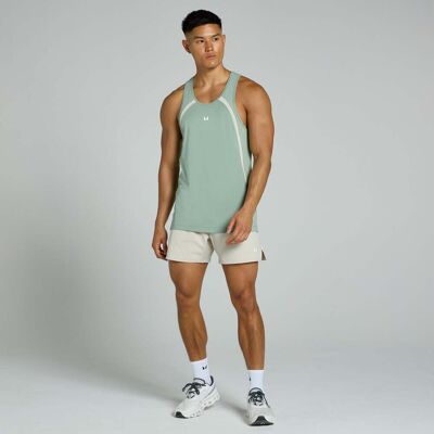 MP Men's Tempo Panel Stringer – Pale Green - S MP Men's Tempo Panel Stringer – Pale Green - S