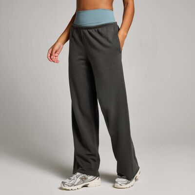 MP Women's Tempo Mid-Rise Straight Leg Joggers – Mörkgrå - XXL MP Women's Tempo Mid-Rise Straight Leg Joggers – Mörkgrå - XXL