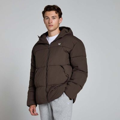 MP Men's Short Puffer – Brun - S MP Men's Short Puffer – Brun - S