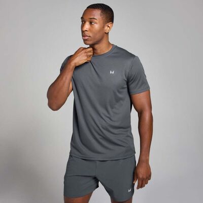 MyProtein MP Men's Active Grid Training T-Shirt –Dark Grey - XS MyProtein MP Men's Active Grid Training T-Shirt –Dark Grey - XS