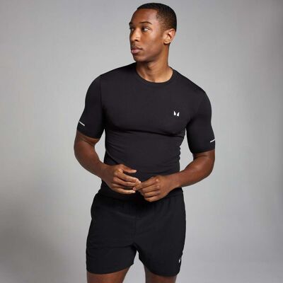 MyProtein MP Men's Active Seamless Printed T-Shirt – Black - XXL MyProtein MP Men's Active Seamless Printed T-Shirt – Black - XXL