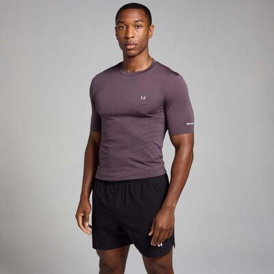 MyProtein MP Men's Active Seamless Printed T-Shirt – Deep Purple - L MyProtein MP Men's Active Seamless Printed T-Shirt – Deep Purple - L