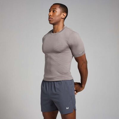 MyProtein MP Men's Active Seamless Printed T-Shirt – Cool Grey - XS MyProtein MP Men's Active Seamless Printed T-Shirt – Cool Grey - XS