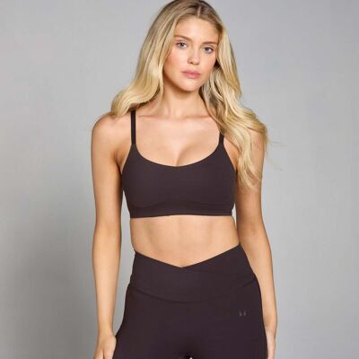 MyProtein MP Women's Tempo Sports Bra – Cocoa - XS MyProtein MP Women's Tempo Sports Bra – Cocoa - XS