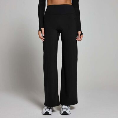 MyProtein MP Women's Tempo Wide Leg Leggings – Svart - S MyProtein MP Women's Tempo Wide Leg Leggings – Svart - S
