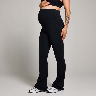 MyProtein MP Women's Maternity Over the Bump Flared Leggings – Svart - S MyProtein MP Women's Maternity Over the Bump Flared Leggings – Svart - S