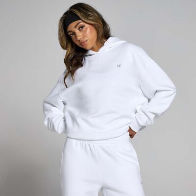 MyProtein MP Women's Basics Oversized Hoodie – Vit - XL MyProtein MP Women's Basics Oversized Hoodie – Vit - XL