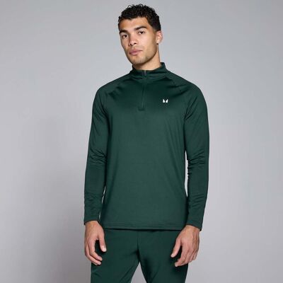 MyProtein MP Men's Training 1/4 Zip – Dark Emerald - XL MyProtein MP Men's Training 1/4 Zip – Dark Emerald - XL