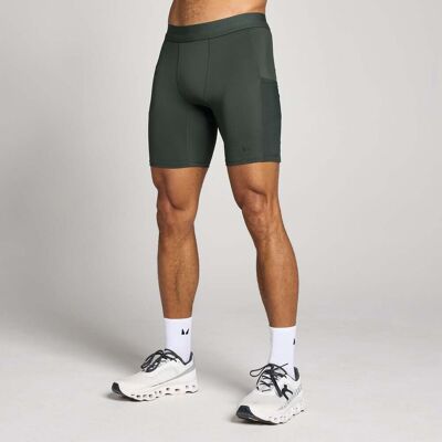 MyProtein MP Herr Hybrid Pocket Half Tight - Tvättad Svart - M MyProtein MP Herr Hybrid Pocket Half Tight - Tvättad Svart - M