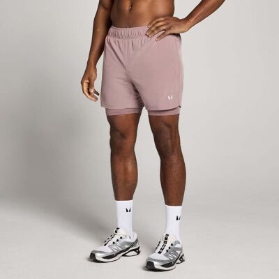 MyProtein MP Herr Training 5 2-i-1 Shorts - Mauve - S MyProtein MP Herr Training 5 2-i-1 Shorts - Mauve - S