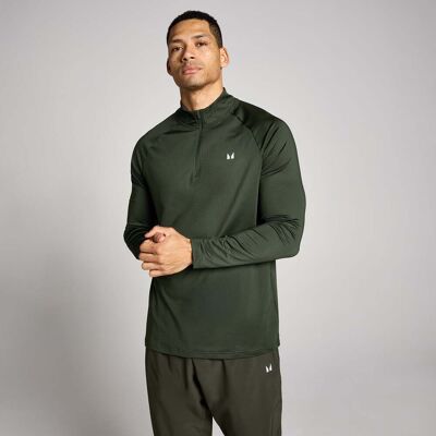 MyProtein MP Herr Training 1/4 Zip - Skogsgrön - XL MyProtein MP Herr Training 1/4 Zip - Skogsgrön - XL
