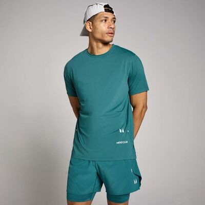 MyProtein MP Herr Hybrid Mesh T-Shirt - Djup Blågrön - S MyProtein MP Herr Hybrid Mesh T-Shirt - Djup Blågrön - S