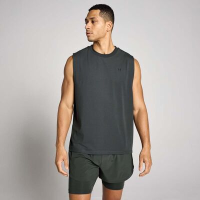 MyProtein MP Herr Oversized Cotton Modal Linne - Tvättad Svart - XS MyProtein MP Herr Oversized Cotton Modal Linne - Tvättad Svart - XS