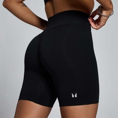 MyProtein MP Dam Tempo Sömlösa Shorts med Medelhög Midja - Svart - XS MyProtein MP Dam Tempo Sömlösa Shorts med Medelhög Midja - Svart - XS