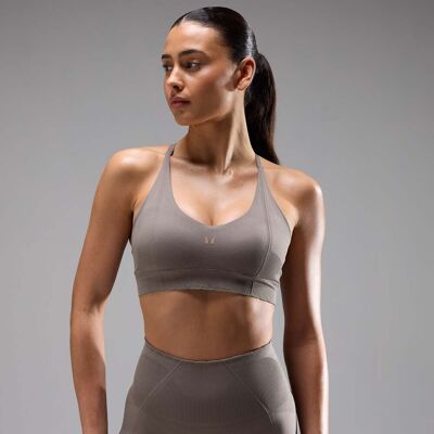 MyProtein MP Women's Tempo Ultra Seamless Sport-BH - Dark Truffle - S MyProtein MP Women's Tempo Ultra Seamless Sport-BH - Dark Truffle - S