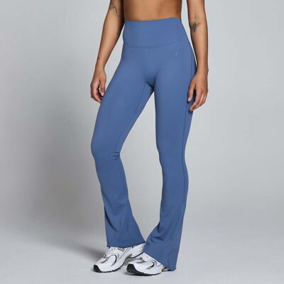 MyProtein MP Women's Tempo Flared Leggings - Slate Blue - S MyProtein MP Women's Tempo Flared Leggings - Slate Blue - S