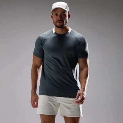 MyProtein MP Men's Training Ultra Gridded T-shirt - Anchor Grey - L MyProtein MP Men's Training Ultra Gridded T-shirt - Anchor Grey - L