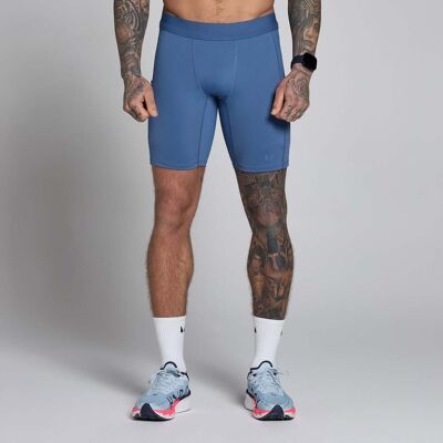 MyProtein MP Hybrid halvlånga tights med fickor herr - Skifferblå - M MyProtein MP Hybrid halvlånga tights med fickor herr - Skifferblå - M