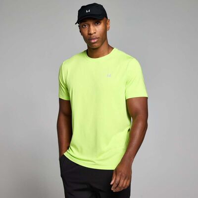 MyProtein MP Herr Active Rutig T-Shirt - Lime - XXXL MyProtein MP Herr Active Rutig T-Shirt - Lime - XXXL