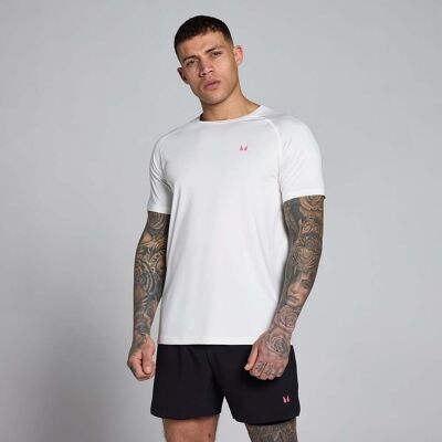 MyProtein MP Herr Tränings T-Shirt - Off White / Vibrant Pink - XXXL MyProtein MP Herr Tränings T-Shirt - Off White / Vibrant Pink - XXXL