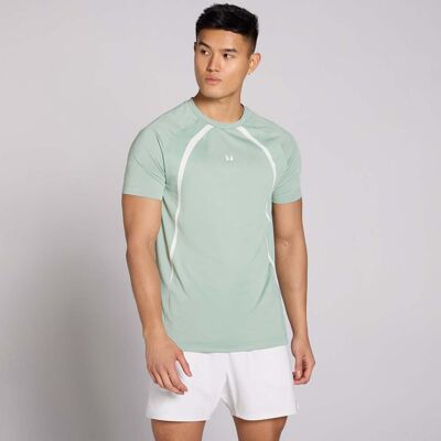 MyProtein MP Herr Tempo Panel T-Shirt - Eucalyptus - S MyProtein MP Herr Tempo Panel T-Shirt - Eucalyptus - S