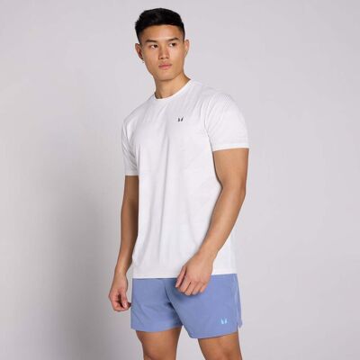 MyProtein MP Active Training Pillar Graphic T-shirt för män - White - XS MyProtein MP Active Training Pillar Graphic T-shirt för män - White - XS