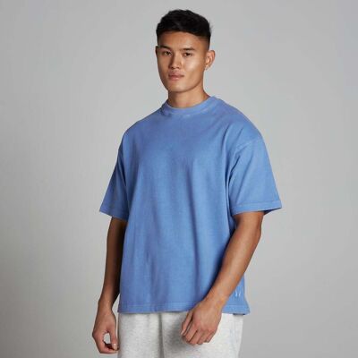 MyProtein MP Herr Washed Oversized Bomulls-T-Shirt - Blåklint - L MyProtein MP Herr Washed Oversized Bomulls-T-Shirt - Blåklint - L