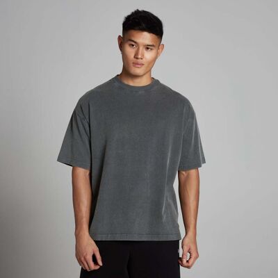 MyProtein MP Herr Tvättad Oversized Bomulls-T-Shirt - Mörkgrå - S MyProtein MP Herr Tvättad Oversized Bomulls-T-Shirt - Mörkgrå - S