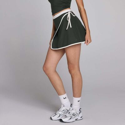MyProtein MP Dam Tempo Contrast Wrap Skort - Tvättad Svart - L MyProtein MP Dam Tempo Contrast Wrap Skort - Tvättad Svart - L