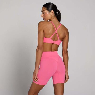 MyProtein MP Dam Tempo Twist Back Sport-BH - Vibrant Rosa - L MyProtein MP Dam Tempo Twist Back Sport-BH - Vibrant Rosa - L