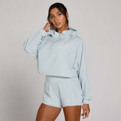 MyProtein MP Womens Tempo Ultra 1/4 Zip Vävd Jacka - Blue Aura - L MyProtein MP Womens Tempo Ultra 1/4 Zip Vävd Jacka - Blue Aura - L