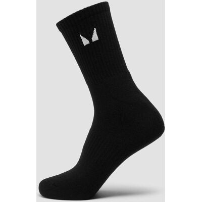 MyProtein MP Unisex Crew Socks (1 Pack) - Black - UK 9-11 MyProtein MP Unisex Crew Socks (1 Pack) - Black - UK 9-11