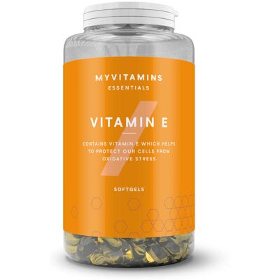 Myvitamins Vitamin E Softgels - 180 Kapslar - Stöd för ögon & immunförsvar Myvitamins Vitamin E Softgels - 180 Kapslar - Stöd för ögon & immunförsvar