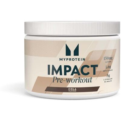 MyProtein Pre-Workout Blend - 250G - 21servings - Cola MyProtein Pre-Workout Blend - 250G - 21servings - Cola