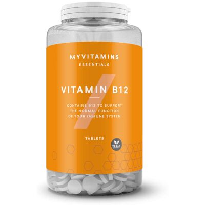 Myvitamins - B12-vitamintabletter - 1000µg - vegansk - Tabletter Myvitamins - B12-vitamintabletter - 1000µg - vegansk - Tabletter