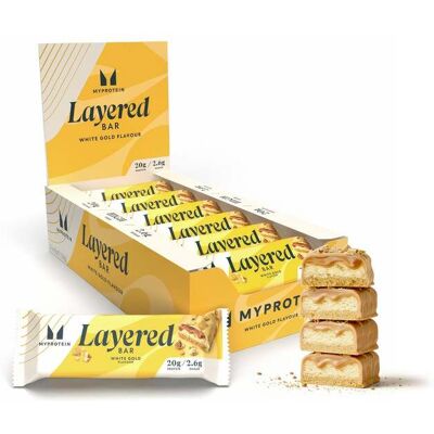 MyProtein Vit Guld Lagad Proteinbar MyProtein Vit Guld Lagad Proteinbar