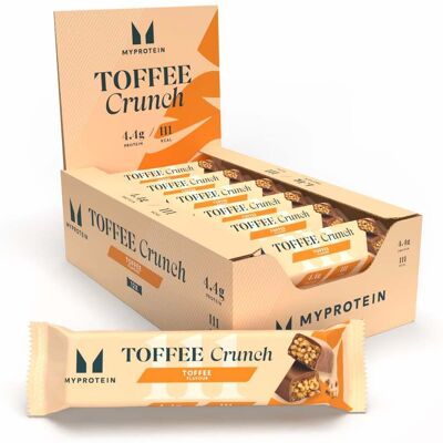 MyProtein Toffee Crunch - 12Bars - Toffee MyProtein Toffee Crunch - 12Bars - Toffee