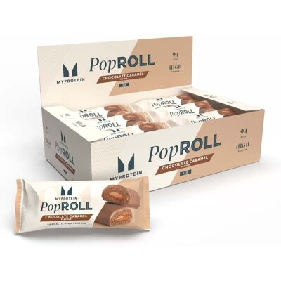 MyProtein 12 x 27g Pop Rolls - Choklad och Karamell - Mellanmål MyProtein 12 x 27g Pop Rolls - Choklad och Karamell - Mellanmål