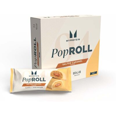 MyProtein Pop Rolls - Saltlakrits Karamell - 6 x 27g - Snack MyProtein Pop Rolls - Saltlakrits Karamell - 6 x 27g - Snack