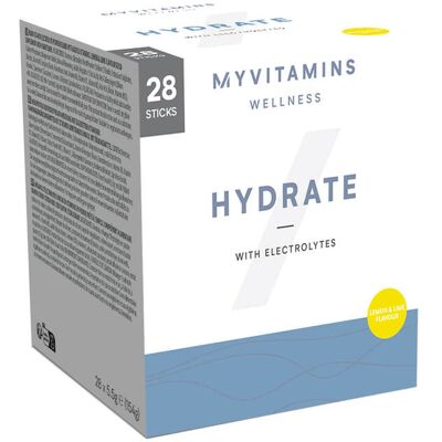 Myvitamins Hydrate Lime och Citron - Elektrolyt dryckesmix Myvitamins Hydrate Lime och Citron - Elektrolyt dryckesmix