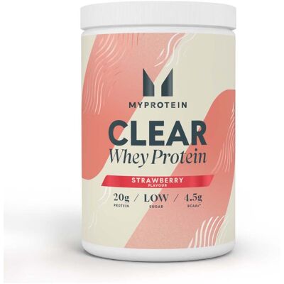 MyProtein Clear Whey Isolate - 500g - 20servings - Strawberry MyProtein Clear Whey Isolate - 500g - 20servings - Strawberry