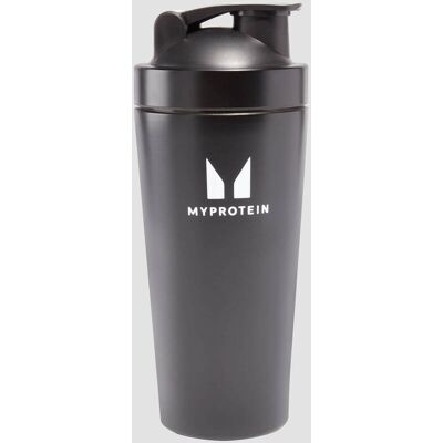 Myprotein Recycled Metal Shaker – Black Myprotein Recycled Metal Shaker – Black