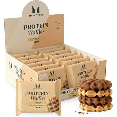 MyProtein Proteinvåfflor - 12 x 50g - Vanilla MyProtein Proteinvåfflor - 12 x 50g - Vanilla