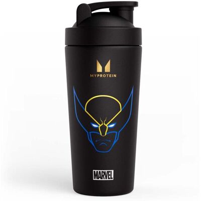 Myprotein Wolverine Recycled Metal shaker – Black Myprotein Wolverine Recycled Metal shaker – Black